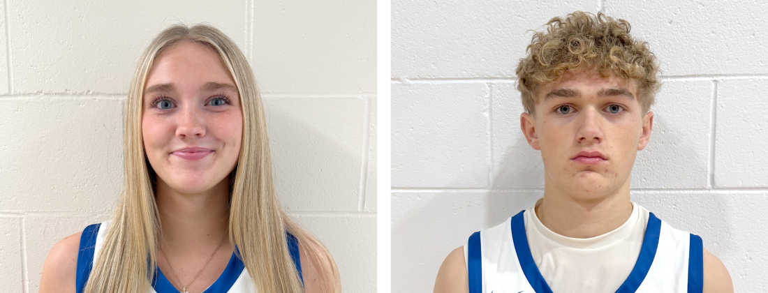 Each week during the school year, the Nance County Journal will select a male and female Athlete of the Week.