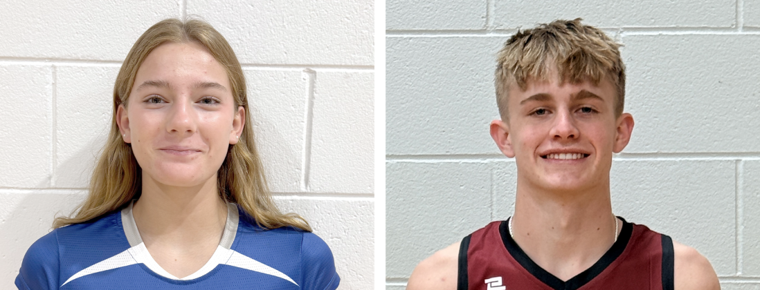 Each week during the school year, the Nance County Journal will select a male and female Athlete of the Week.