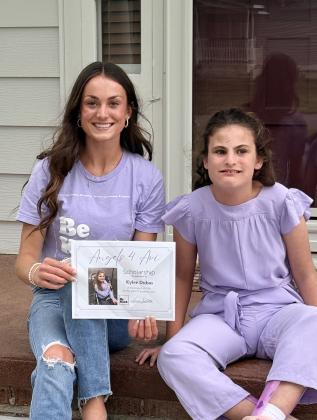 Kylee Dubas was awarded an Angels 4 Avi Scholarship. Kylee is pursuing her graduate degree in Speech Language Pathology at the University of Nebraska-Lincoln. Photo provided