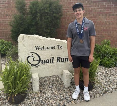 Each week during the school year, the Nance County Journal will select a male and female Athlete of the Week. The sports season has come to a close and we selected one final honoree.