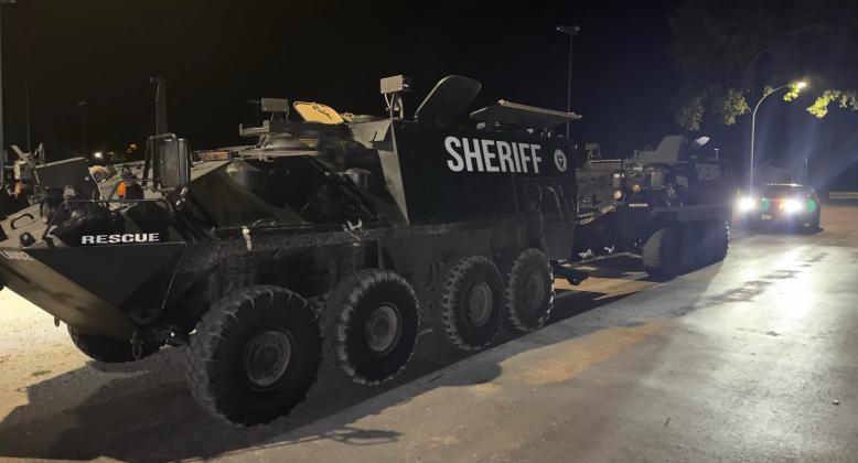 The Central Nebraska Special Response Team responded to an incident in Genoa on Thursday. Photo provided