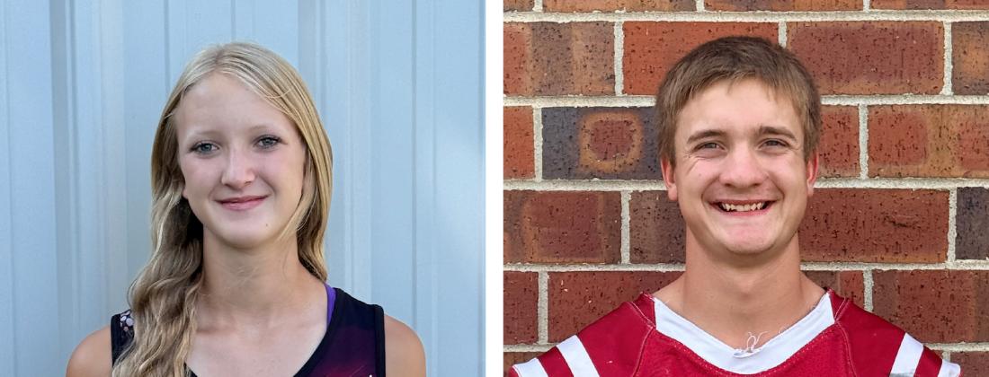 Each week during the school year, the Nance County Journal will select a male and female Athlete of the Week.
