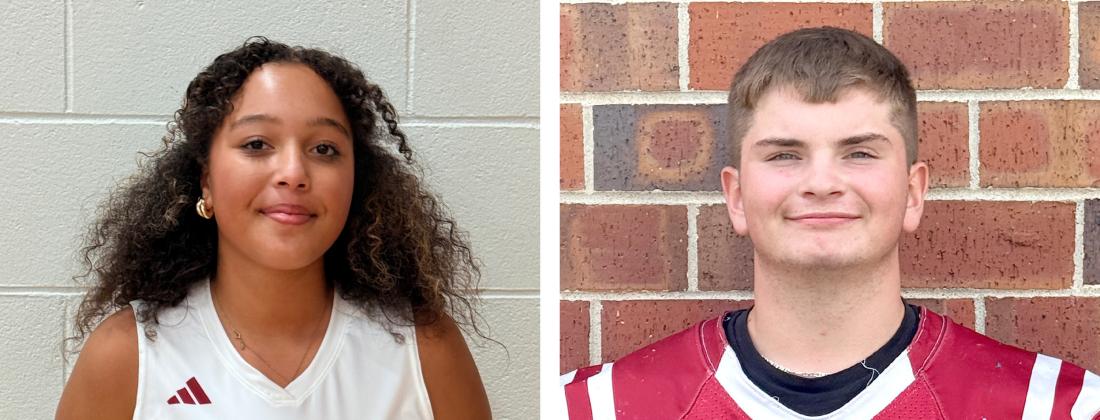 Each week during the school year, the Nance County Journal will select a male and female Athlete of the Week.