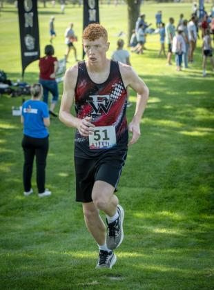 Jacob Maxfield finished 28th with a time of 20:49.