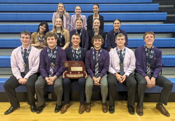 Twin River had 10 entries at state advance to the finals. They finished second in the team sweepstakes. Photo provided