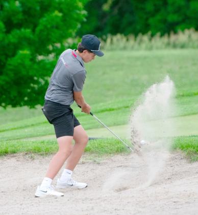 Kiptyn Hamik played with poise during the two-day competition. He stayed among the leaders both days.