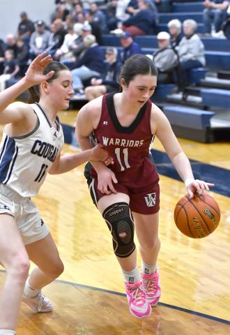 Ava Smith scored a team-high 8 points for Fullerton. NCJ photos by Rick Holtz
