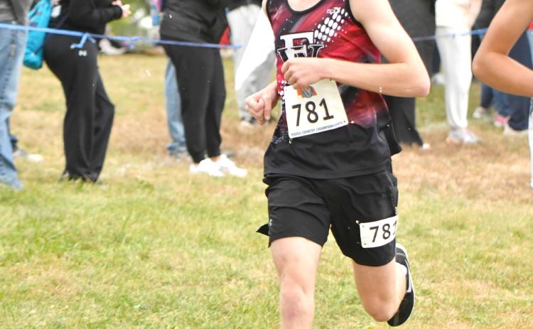 Tate Wood finished 77th with a time of 18:39, which was a PR. NCJ photo by Rick Holtz