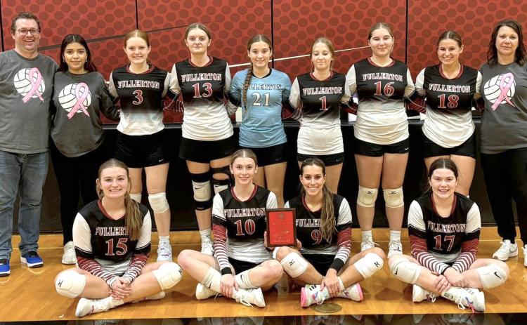 Fullerton finished as runner-up at the ALC Invite on Saturday. NCJ photo by Cathy Cook