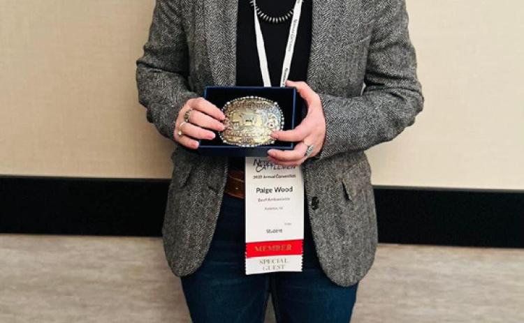 Local Teen Awarded Nebraska Cattlemen Beef Ambassador 2022-23