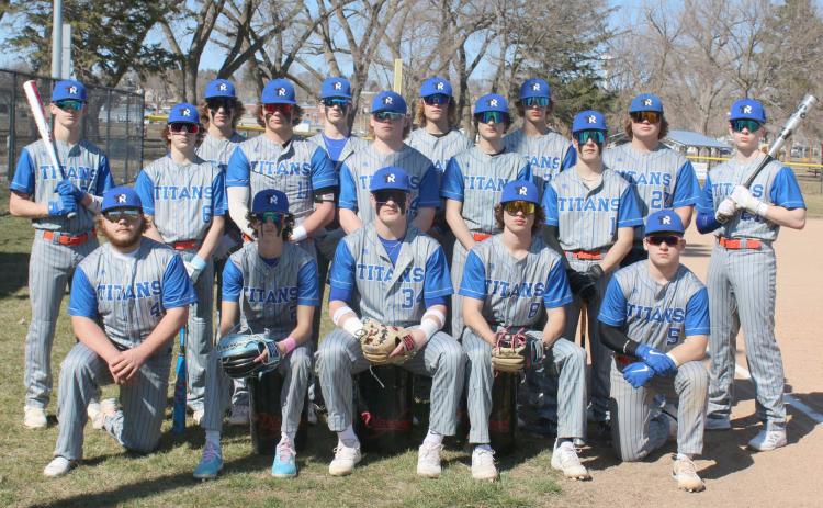 Twin River and Osceola enter year 2 of baseball coop. Back Row: Colston Rodriguez, Boston Hinkle, Cinch Beck, Brayden Ramaekers, Carter Green. Middle Row: Brycen Kula, Braxtin Fowler, Dominick Dohmen, Paydon Rinkol, Tate Urkoski, Brayden Santos. Front Row: Connor Schnell, Blake Mundorf, Kale Gustafson, Ashton Cherry, Aden Feezell. Photo provided