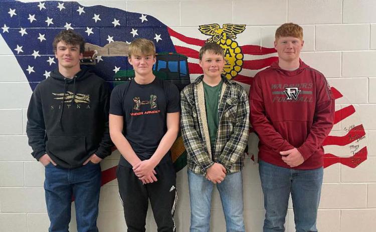 FFA STATE QUALIFIERS