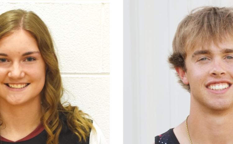 Each week during the school year, the Nance County Journal will select a male and female Athlete of the Week.
