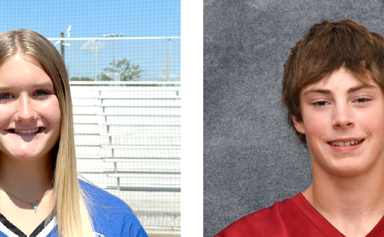 Each week during the school year, the Nance County Journal will select a male and female Athlete of the Week.