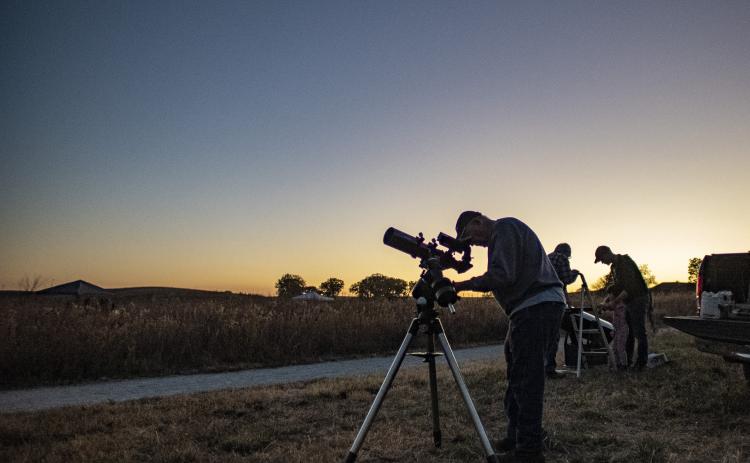 “Hoot ‘n’ Howl Fest features our Crepuscular Creep with volunteers in animal costumes on the trail telling the story of those amazing prairie animals.” Photos provided