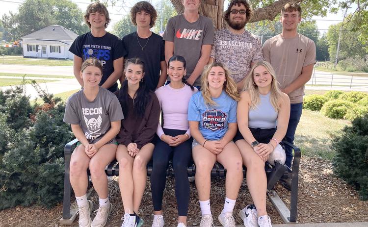 Twin River queen candidates are Libby Held, Taylor Pearson, Chloe Pilakowki, Delaney Reeg, and Lydia Ziemba. King candidates are Kadin Buhl, Ashton Cherry, Kirk Hebda, Ryder Kleckner and Mason Rinkol. Photo provided