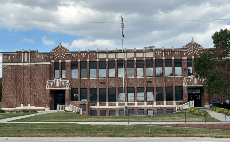 The current Twin River school building was built in 1929. Voters in the district did not support a bond for a new school building. NCJ photo by Rick Holtz