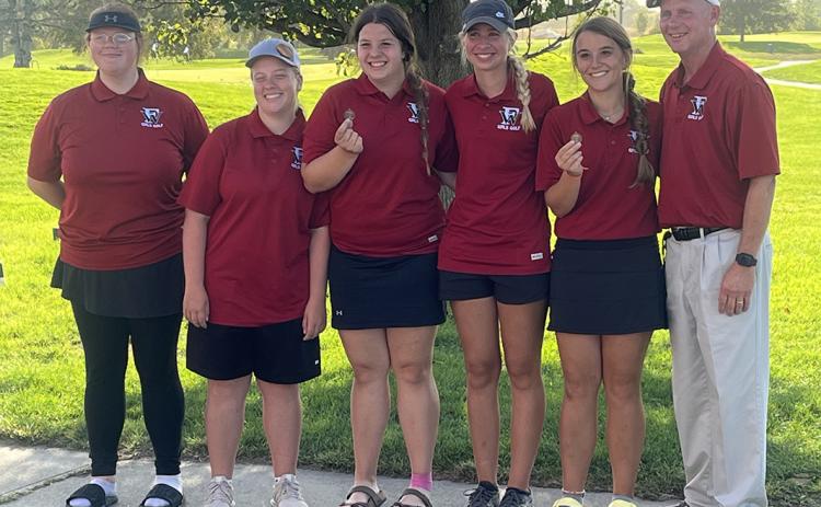 Fullerton finished third as a team at the C-2 District at Quail Run. Photo provided