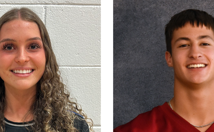Each week during the school year, the Nance County Journal will select a male and female Athlete of the Week. Congrats to Twin River's Briley Cuba and Fullerton's Roe Patton on being selected.