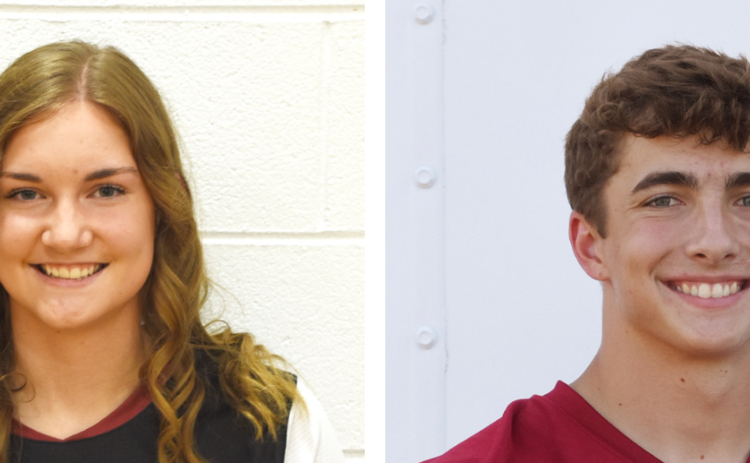 Each week during the school year, the Nance County Journal will select a male and female Athlete of the Week. Congrats to Fullerton's McKenna Plumbtree and Aiden Norman on being this week's selections.
