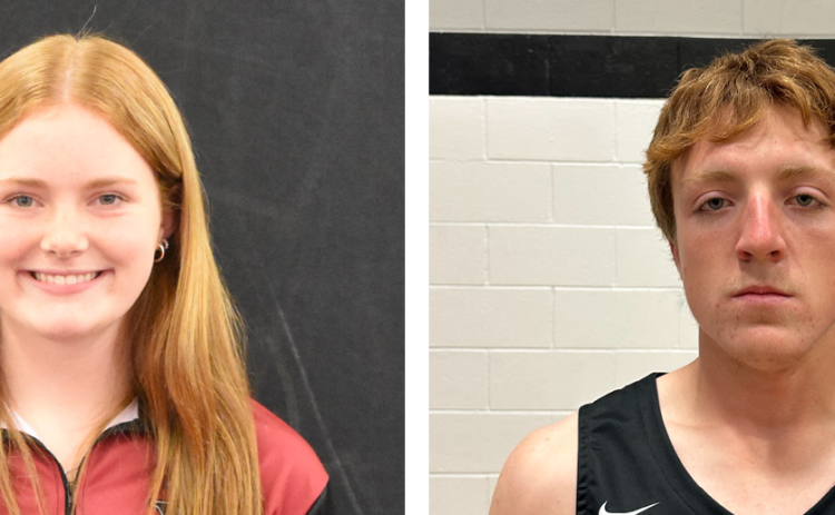 Each week during the school year, the Nance County Journal will select a male and female Athlete of the Week.