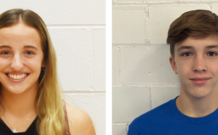 Each week during the school year, the Nance County Journal will select a male and female Athlete of the Week.