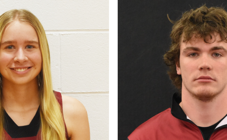 Each week during the school year, the Nance County Journal will select a male and female Athlete of the Week.