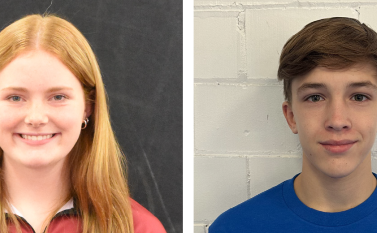 Each week during the school year, the Nance County Journal will select a male and female Athlete of the Week.