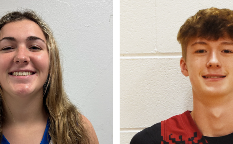Each week during the school year, the Nance County Journal will select a male and female Athlete of the Week.