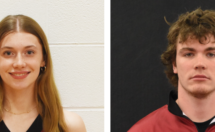  Each week during the school year, the Nance County Journal will select a male and female Athlete of the Week.