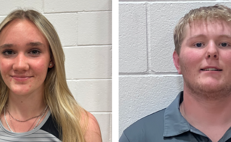 Each week during the school year, the Nance County Journal will select a male and female Athlete of the Week.
