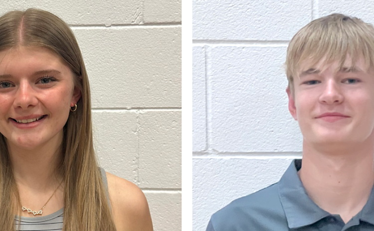 Each week during the school year, the Nance County Journal will select a male and female Athlete of the Week. 