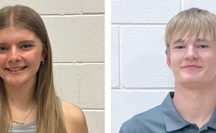 Each week during the school year, the Nance County Journal will select a male and female Athlete of the Week.