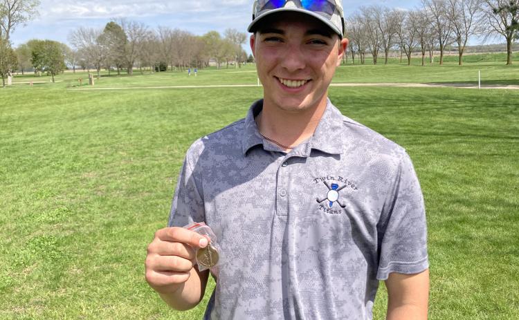 Twin River’s Clay Brandenburger finished 13th overall with an 88. Photo provided