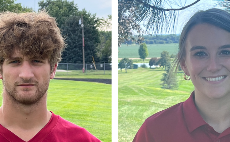 Each week during the school year, the Nance County Journal will select a male and female Athlete of the Week.