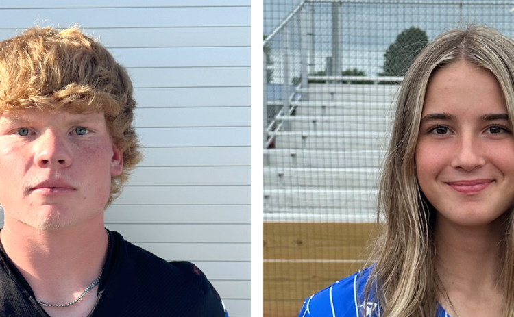 Each week during the school year, the Nance County Journal will select a male and female Athlete of the Week.