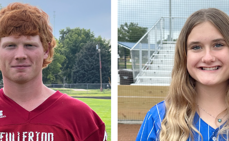 Each week during the school year, the Nance County Journal will select a male and female Athlete of the Week.