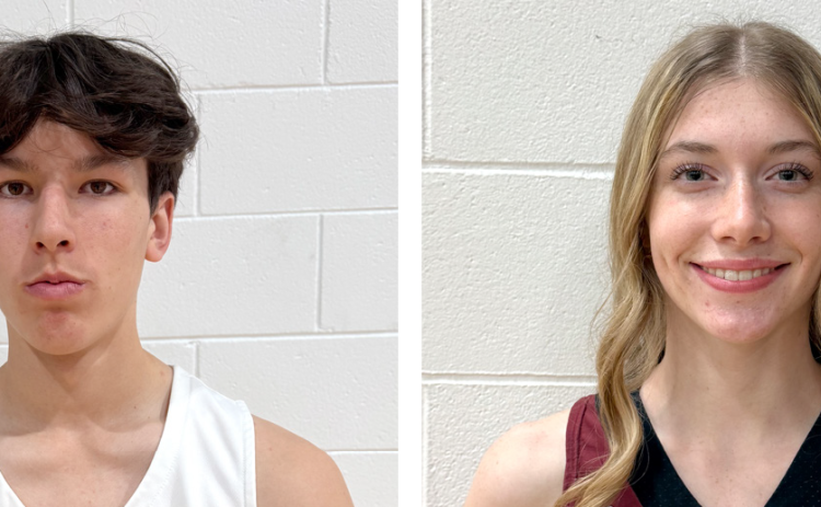 Each week during the school year, the Nance County Journal will select a male and female Athlete of the Week.