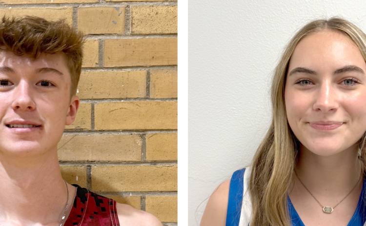 Each week during the school year, the Nance County Journal will select a male and female Athlete of the Week.