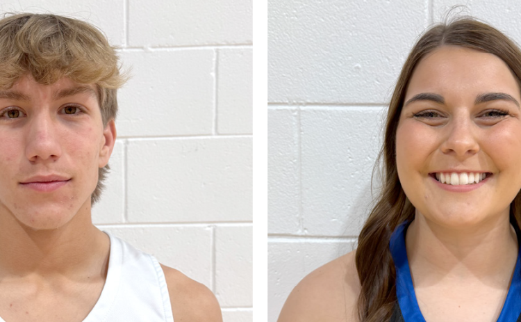 Each week during the school year, the Nance County Journal will select a male and female Athlete of the Week.