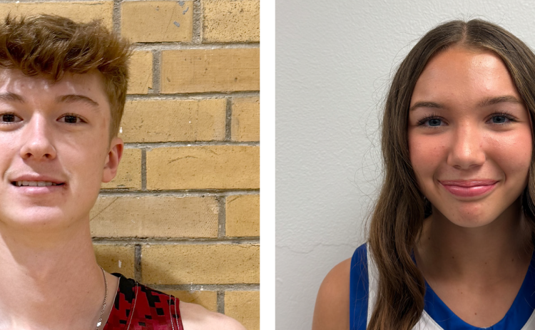 Each week during the school year, the Nance County Journal will select a male and female Athlete of the Week.