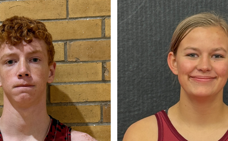 Each week during the school year, the Nance County Journal will select a male and female Athlete of the Week.