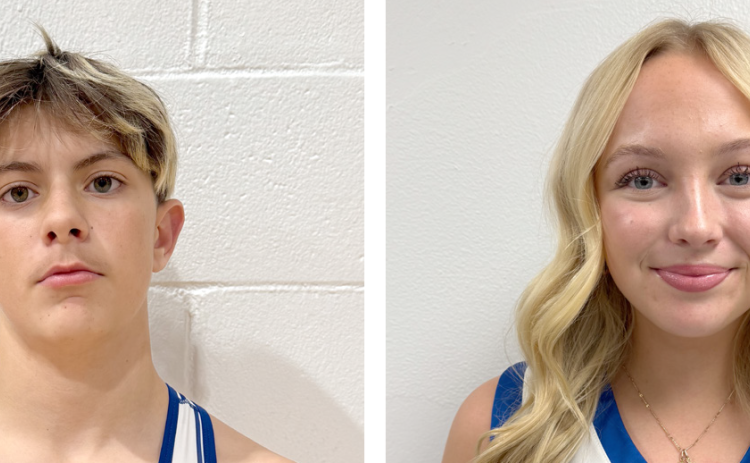 Each week during the school year, the Nance County Journal will select a male and female Athlete of the Week.