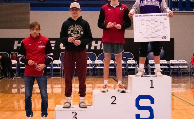 Tate Wood finished second at 113 pounds. NCJ photo by Melissa Aaberg