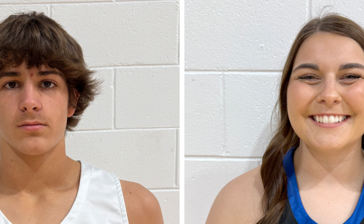 Each week during the school year, the Nance County Journal will select a male and female Athlete of the Week.