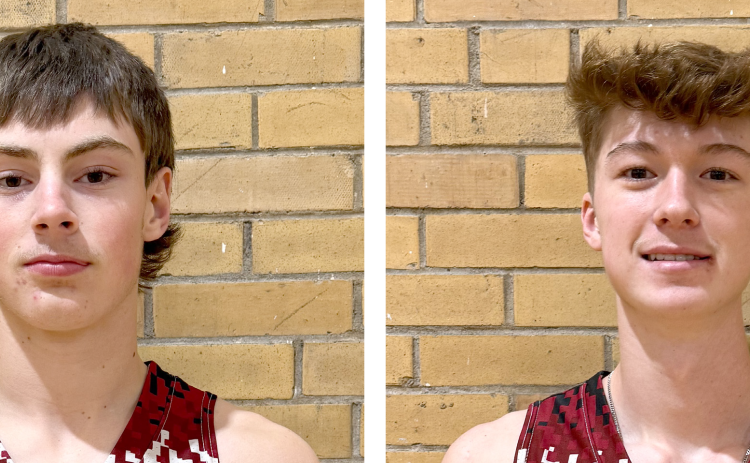 Each week during the school year, the Nance County Journal will select a male and female Athlete of the Week. Winter sports have concluded for the girls, so this week we have selected two boys.