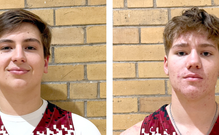 Each week during the school year, the Nance County Journal will select a male and female Athlete of the Week. Winter sports have concluded for the girls, so this week we have selected two boys.