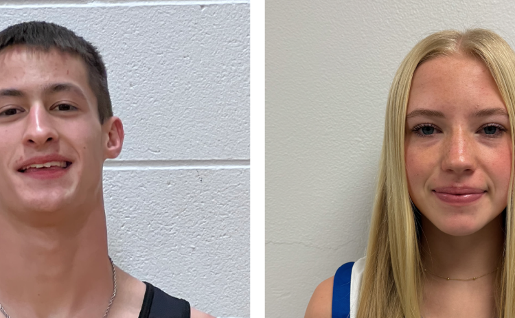 Each week during the school year, the Nance County Journal will select a male and female Athlete of the Week.