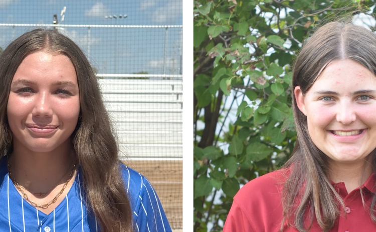 Each week during the school year, the Nance County Journal will select a male and female Athlete of the Week. This week there were no boys sports so we selected two girls.