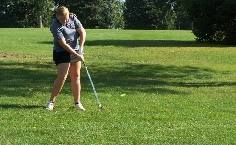 Aubrey Thies shot a 140 on Saturday. Photo provided